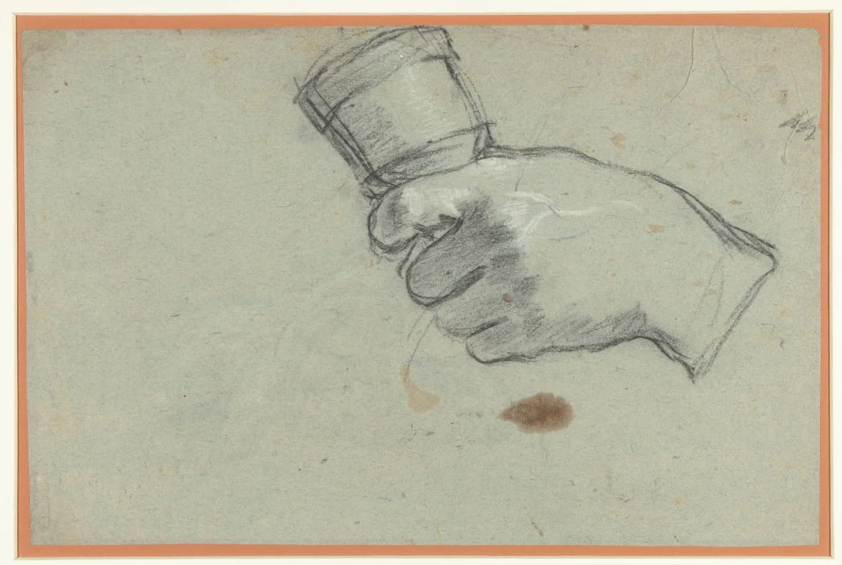 Domenico Zampieri detto Domenichino - 248, Una mano che tiene una campana, Rijks Museum, Amsterdam